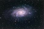 m33 La galaxie du triangle.